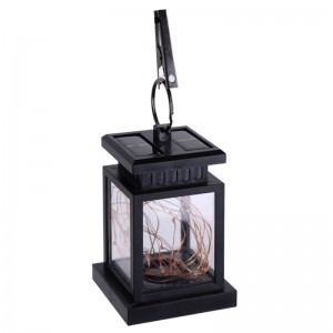 Φανάρι ηλιακή δύναμη twinkle LED κερί ηλιακός υπαίθριος φωτισμός κήπος χαλκός κίτρινο φως αυλή ομπρέλα δέντρο κρέμονται